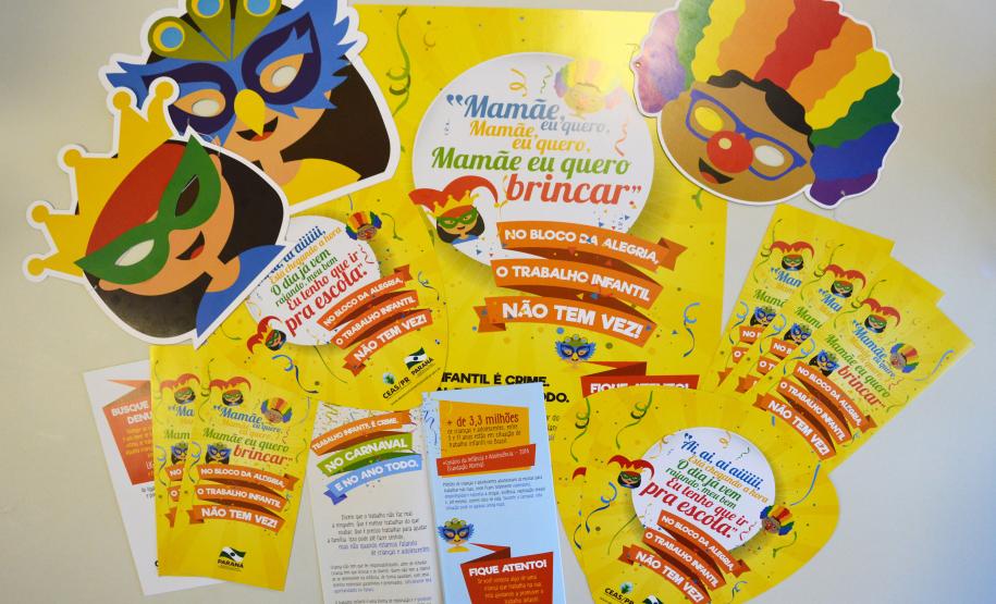 Campanha alerta foliões sobre o trabalho infantil no carnaval - Foto: Aliocha Mauricio/SEDS