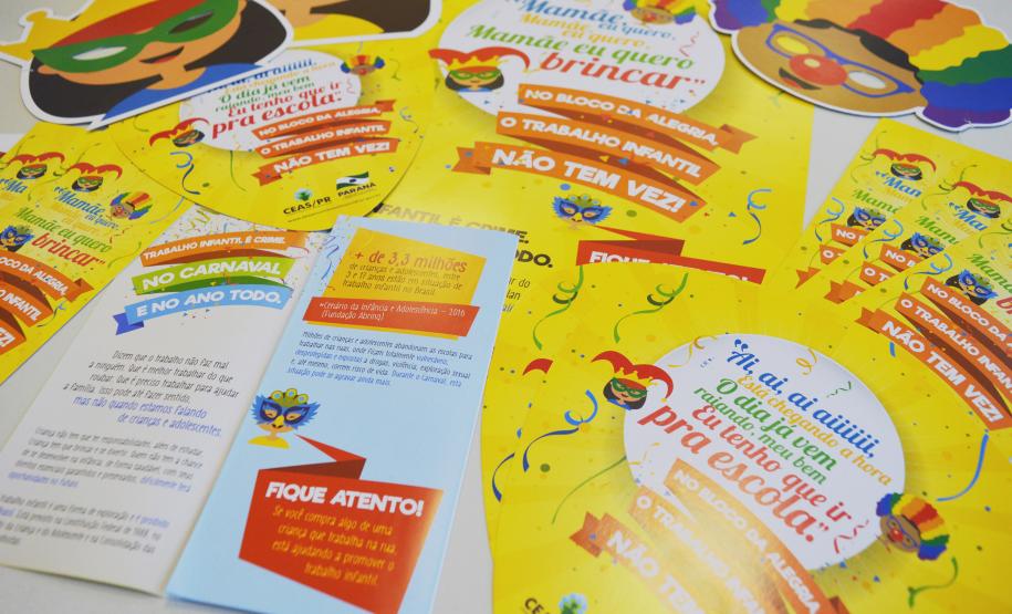 Campanha alerta foliões sobre o trabalho infantil no carnaval - Foto: Aliocha Mauricio/SEDS
