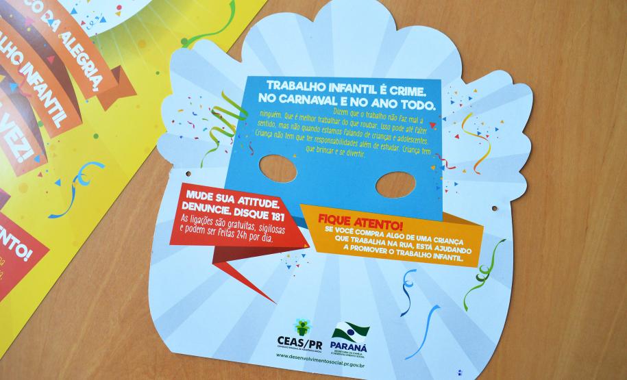 Campanha alerta foliões sobre o trabalho infantil no carnaval - Foto: Aliocha Mauricio/SEDS