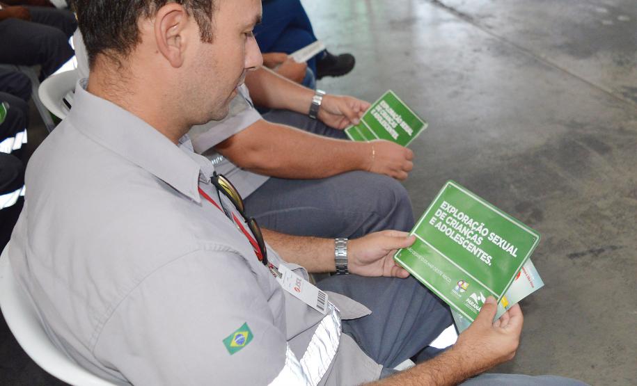 Klabin apoia campanha contra exploração sexual de crianças e adolescentes nas estradas - Foto: Aliocha Mauricio/SEDS