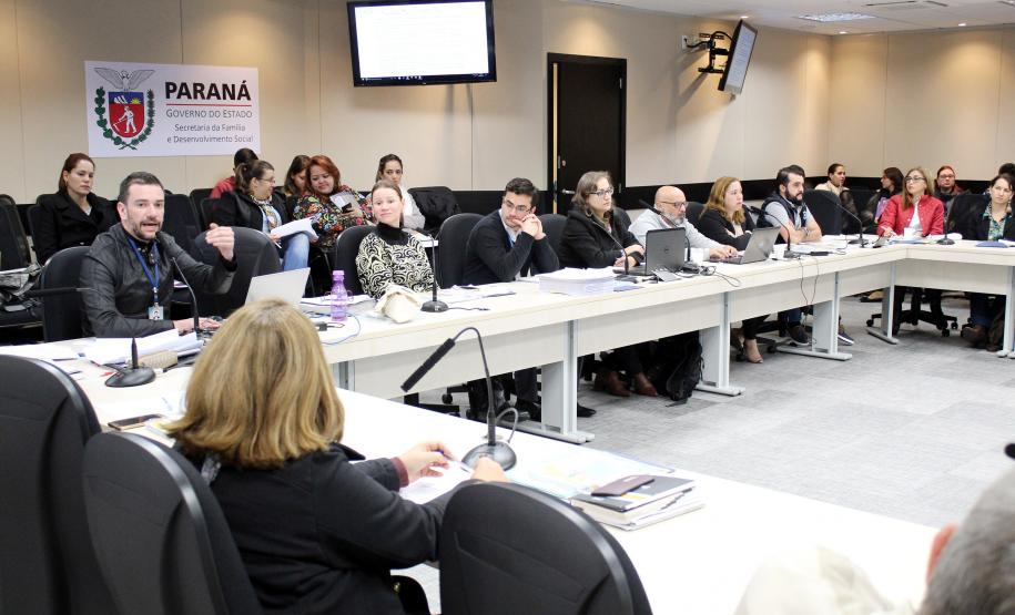 Reunião Plenária do Conselho Estadual dos Direitos da Criança e do Adolescente do Paraná - CEDCA/PR - Foto: Aliocha Maurício/SEDS
