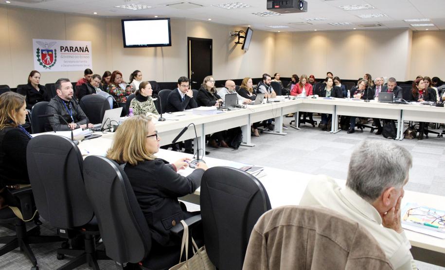 Reunião Plenária do Conselho Estadual dos Direitos da Criança e do Adolescente do Paraná - CEDCA/PR - Foto: Aliocha Maurício/SEDS
