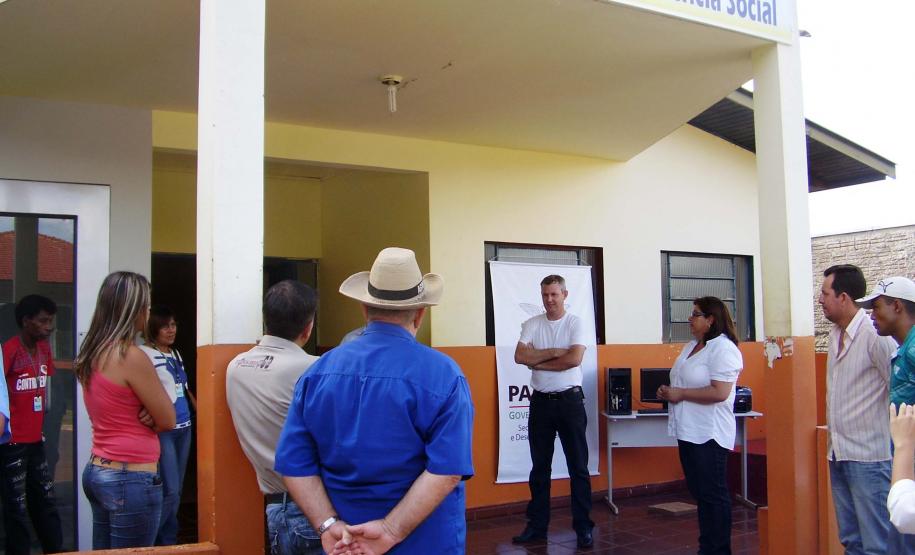 Entrega de equipamentos para Conselhos Tutelares Diamante do Sul recebeu veículo e equipamentos de informática adquiridos com recursos liberados pelo governo do estado em conjunto com a Secretaria da Família e Desenvolvimento Social Foto:Divulgação