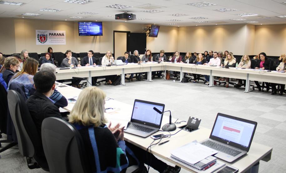 Reunião Plenária do Conselho Estadual da Criança e do Adolescente - CEDCA Foto: Aliocha Maurício/SEDS