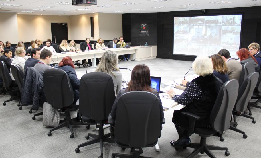 Reunião Plenária do Conselho Estadual da Criança e do Adolescente - CEDCA Foto: Aliocha Maurício/SEDS