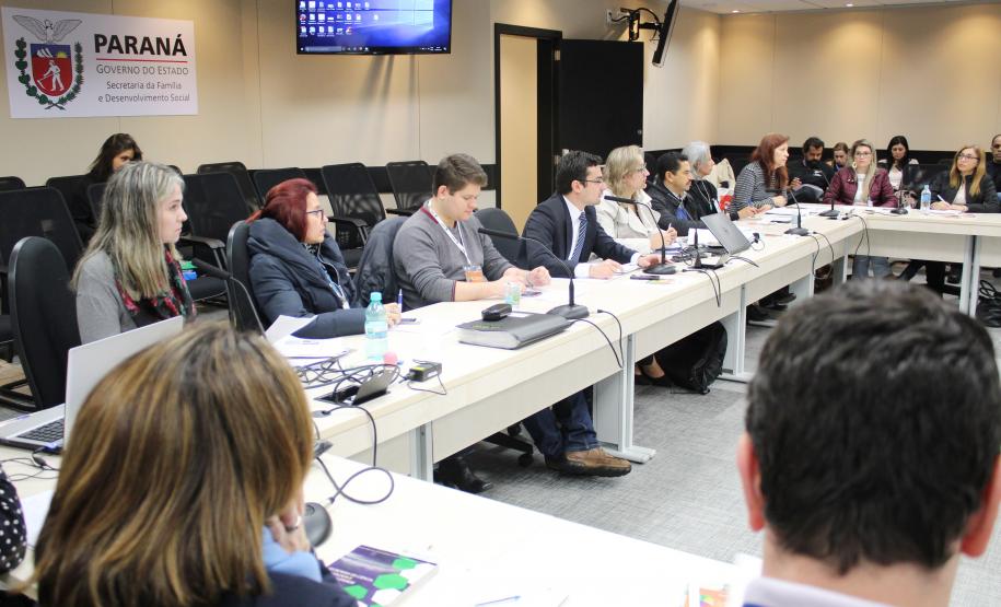 Reunião Plenária do Conselho Estadual da Criança e do Adolescente - CEDCA Foto: Aliocha Maurício/SEDS