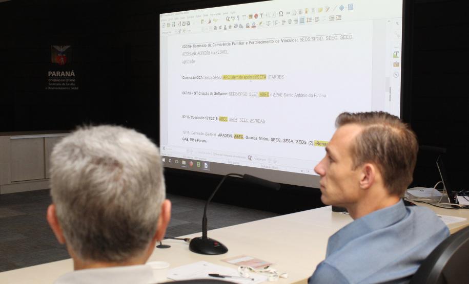 Reunião Plenária do Conselho Estadual dos Direitos da Criança e do Adolescente - Cedca - Foto: Aliocha Maurício/SEDS