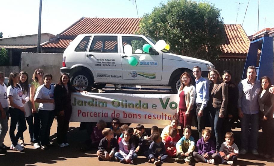 Conselho tutelar de Jardim Olinda recebe veículo e equipamento de informática