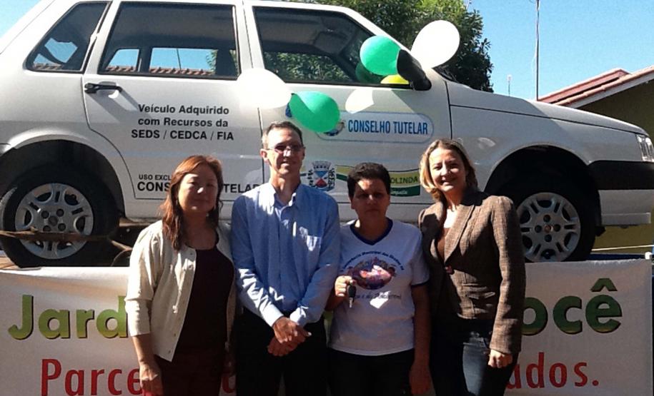 Conselho tutelar de Jardim Olinda recebe veículo e equipamento de informática
