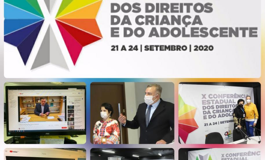Mais de 10 mil pessoas participaram entre os dias 21 e 24 de setembro da X Conferência Estadual dos Direitos da Criança e do Adolescente, realizada inteiramente online, pela primeira vez em 30 anos de promulgação do Estatuto da Criança e do Adolescente (ECA).