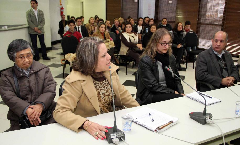 Secretária da Família e Desenvolvimento Social, Fernanda Richa, participou da posse dos novos conselheiros, indicados pela sociedade civil, do Conselho Estadual dos Direitos da Criança e do Adolescente (Cedca).Foto:Rogério Machado/SEDS