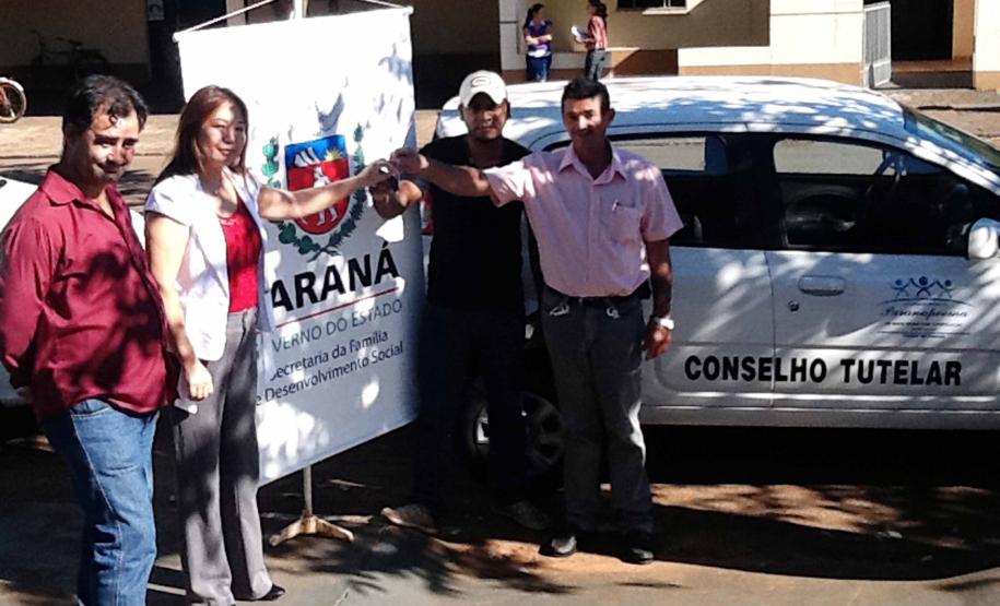 Paranapoema-Conselhos tutelares de 374 municípios paranaenses receberam recursos para aquisição de veículo e equipamentos de informática.Foto:Divulgação