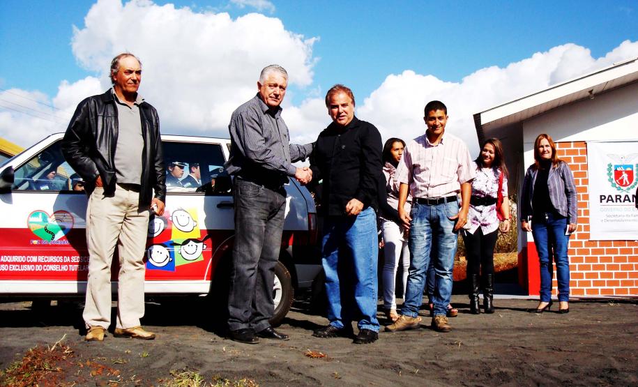 Foz do Jordão-Conselhos tutelares de 374 municípios paranaenses receberam recursos para aquisição de veículo e equipamentos de informática.Foto:Divulgação