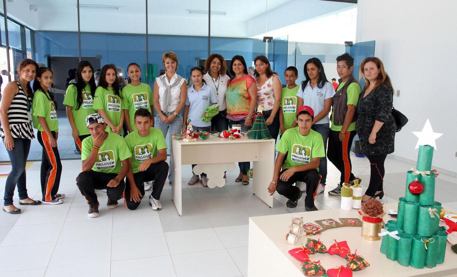 A secretária da Família e Desenvolvimento Social, Fernanda Richa, participou nesta sexta-feira (23) da inauguração do Centro da Juventude de Castro, na região Centro Oriental (?) do Estado. Este  é o décimo sexto Centro da Juventude entregue a população do Paraná este ano.Foto:Rogério Machado/SEDS