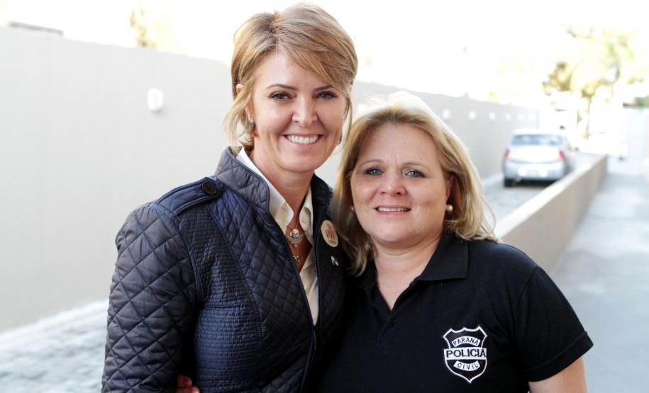 A secretária da Família e Desenvolvimento Social, Fernanda Richa, o secretário de Segurança Pública, Cid Vasques, a presidente do Conselho Estadual dos Direitos da Criança e do Adolescente (Cedca), Marcia Tavares, e o delegado-geral da Polícia Civil, Marcus Vinicius Michelotto, participam em Curitiba, da inauguração do Núcleo de Proteção à Criança e ao Adolescente (Nucria) e do Serviço de Investigação de Crianças Desaparecidas (Sicride).Foto:Rogério Machado/SEDS