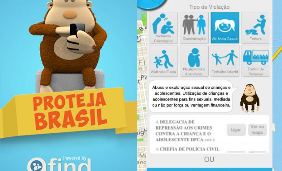 Aplicativo para celular indica locais para denúncias de violação aos direitos Aplicativo para celular indica locais para denúncias de violação aos direitos