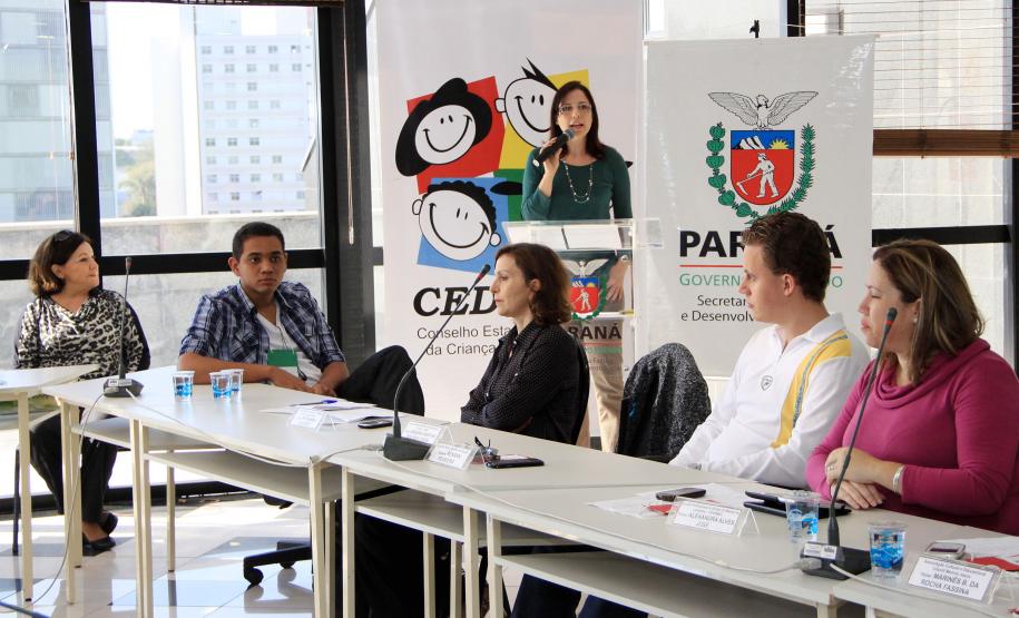 Na reunião plenária extraordinária realizada na quinta-feira (22) tomou posse a nova presidência o Conselho Estadual dos Direitos da Criança e do Adolescente (Cedca). A nova presidente é a Procuradora de Justiça Édina Maria Silva de Paula e a Delegada Marcia Tavares dos Santos assumiu a vice-presidência.Foto: Ricardo Marajó/SEDS