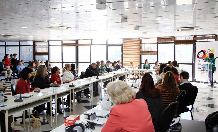 Na reunião plenária extraordinária realizada na quinta-feira (22) tomou posse a nova presidência o Conselho Estadual dos Direitos da Criança e do Adolescente (Cedca). A nova presidente é a Procuradora de Justiça Édina Maria Silva de Paula e a Delegada Marcia Tavares dos Santos assumiu a vice-presidência.Foto: Ricardo Marajó/SEDS